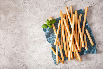 grissini crispy italian bread sticks.