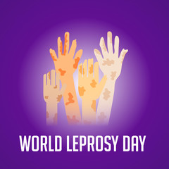 Fototapeta premium World leprosy day.
