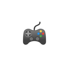 Joystick Vector Icon. Isolated Gamer Controller Playing Player Emoji, Emoticon Illustration © peregrinus