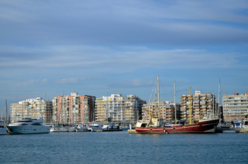 Hafen von  Santa Pola, Costa Blanca