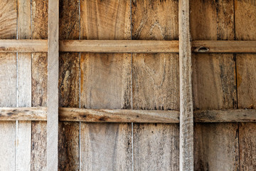 close up Wood planks. Old wood plank texture background.