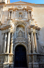 Portal der Basilica Santa Maria in  Elche