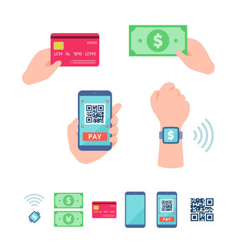 cashless flat_various payment methods