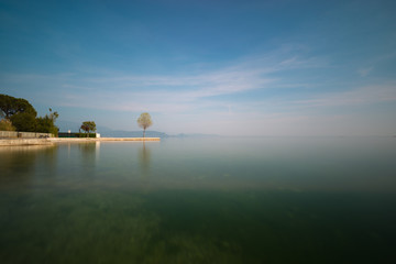 the shore a Lake Garda Italy 