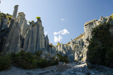 Putangirua Pinnacles Scenic Reserve, New Zealand, Lord of the Rings