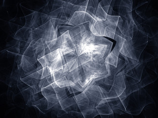 surreal futuristic digital 3d design art abstract background fractal illustration for meditation and decoration wallpaper