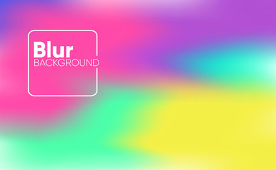 aesthetic blur background colorful in rainbow color