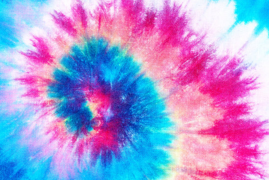 spiral tie dye pattern abstract background