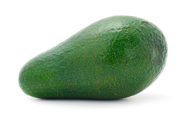 Single fresh avocado.