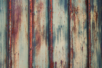 Grunge background with old peeling paint
