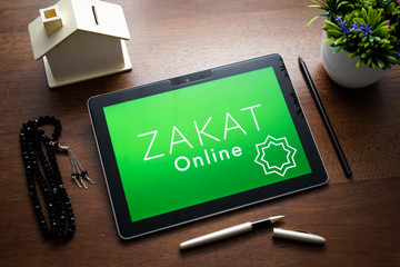 Zakat Online Islamic Concept. “ZAKAT” the Islamic obligatory charity 