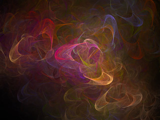 surreal futuristic digital 3d design art abstract background fractal illustration for meditation and decoration wallpaper