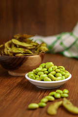 Edamame Beans Still life