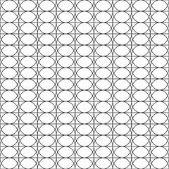 Seamless pattern consisting of black and white semicircles.