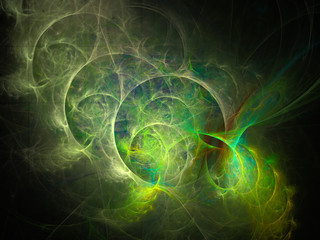 surreal futuristic digital 3d design art abstract background fractal illustration for meditation and decoration wallpaper