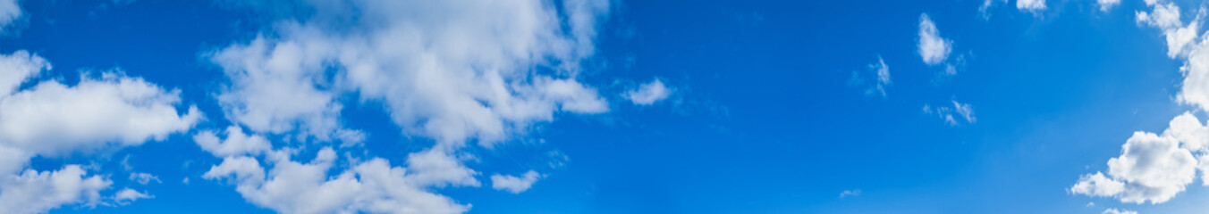Blue sky background with clouds