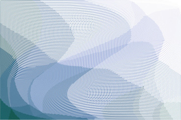 Naklejka na ściany i meble Blue white halftone dots pattern texture background. Low poly design
