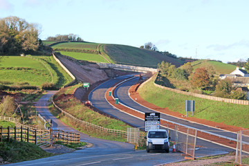 New Road bypass under construction