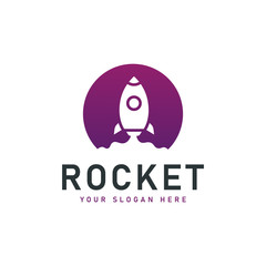 Obraz premium rocket Logo set symbol vector 