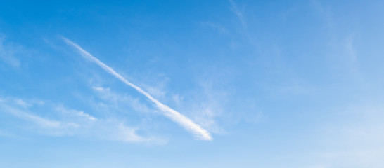 Blue sky background with clouds