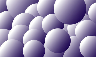 Abstract creative background, balls congestion, futuristic concept.
