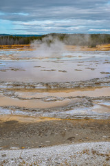 Yellowstone National Park in Wyoming