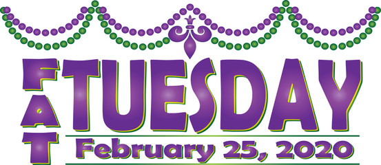 Fat Tuesday 2020 banner