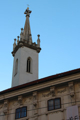 Fototapeta na wymiar baroque church (Augustinerkirche) in vienna (austria) 