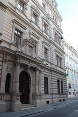 Obraz premium baroque mansion in vienna (austria) 