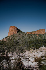 Rock Formations in Desert 