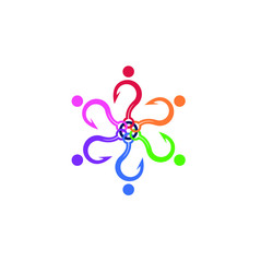 graphic vector illustration fishing hobby people community