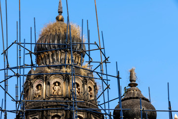 The Mahaganpati Temple at Wai, near Pune India. It is situated on the banks of the river Krishna.