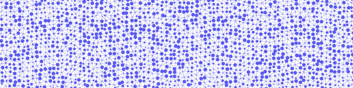 Abstract Low Polygon color Generative Art background illustration
