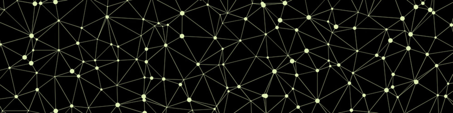 Abstract Low Polygon color Generative Art background illustration