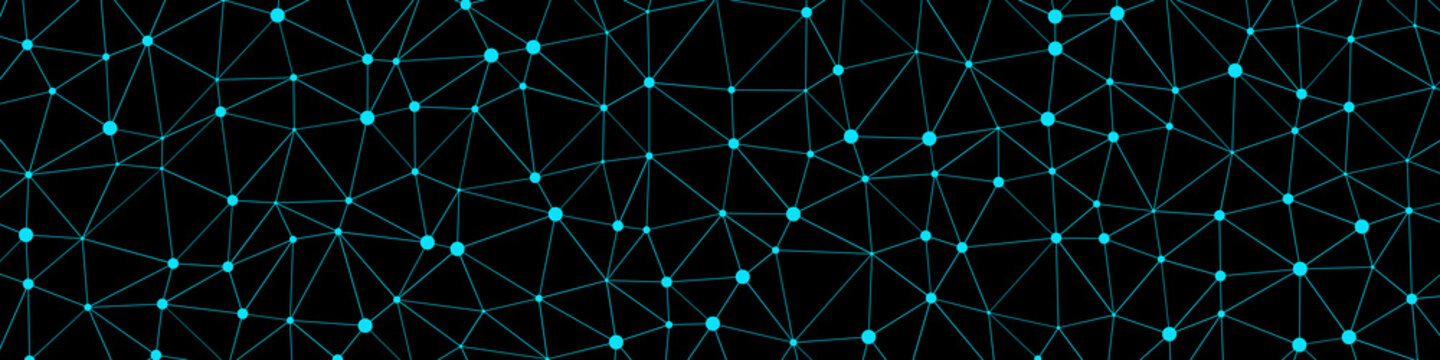 Abstract Low Polygon color Generative Art background illustration