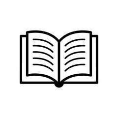 Book icon trendy