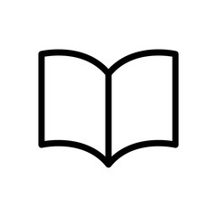 Book icon trendy