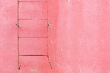 Full Frame Shot of Red Wall of an Old House