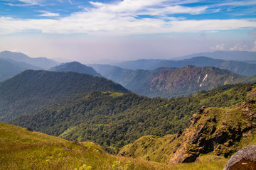 Landscape of Mount Mulayit Taung, Myanmar