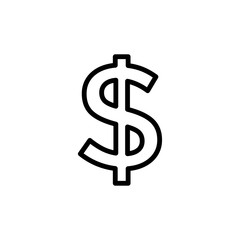 Obraz premium Dollar signage trendy
