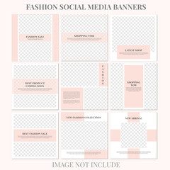 Fashion Social Media Banners Post Template