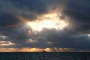 Obraz premium The Peninsula Nordstrand in Germany, Europe