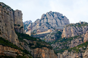 Montserrat Monastery is a spectacularly beautiful Benedictine Abbey high up in the mountains near...