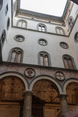 interior view of the Cosimo palace florence tuscany