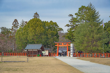 京都 上賀茂神社の風景