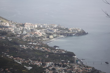Obraz premium aerial view of funchal