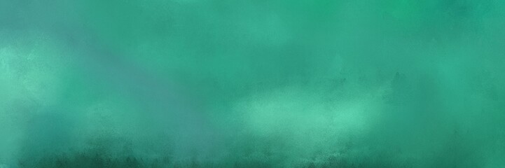 grunge horizontal background design with blue chill, medium aqua marine and dark slate gray color