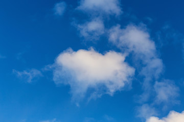 Beautiful Panoramic View of Cloudscape during a colorful winter sunset. Taken on the West Coast of...
