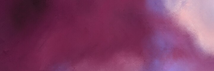 decorative horizontal banner with old mauve, pastel violet and antique fuchsia color