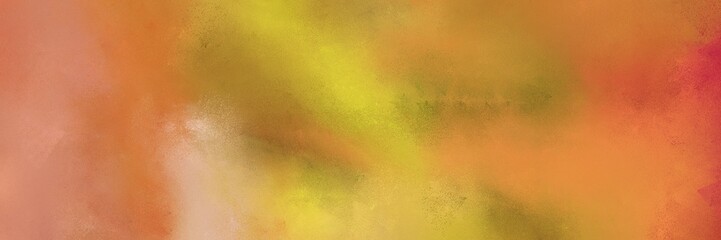 Obraz premium grunge horizontal texture with peru, pastel orange and dark salmon color